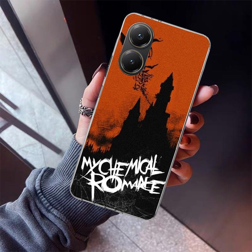 My Chemical Romance MCR Phone Case For Xiaomi Poco X5 X6 X7 Pro F7 Ultra M7 Redmi 15C 15 13C 13 12C 12 10 10C 10A 9 9C 9T 9A Cov