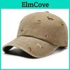 Dog Embroidered Washable Denim Cap With Sunshade For Casual Outdoor Wear