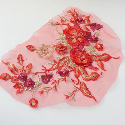 Patchwork Sticker Sequin Embroidery Sequined Embroidery Patches DIY Embroidered Floral Patches Clothing Applique Dresses