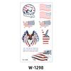 Cartoon Tattoo Sticker Game Rugby Flag Party Tattoo Waterproof