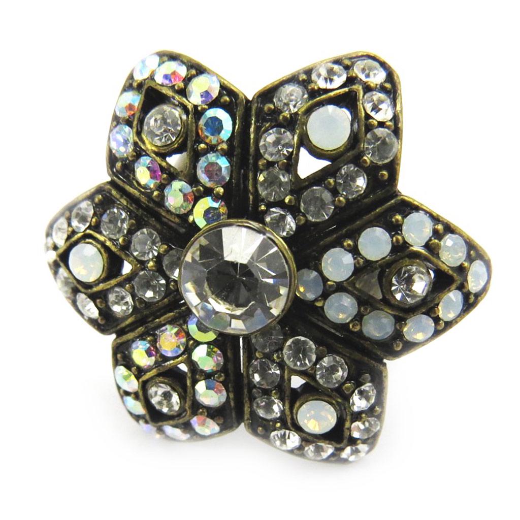 Les Trésors De Lily [B2039] - Bague Créateur 'Agora' Blanc