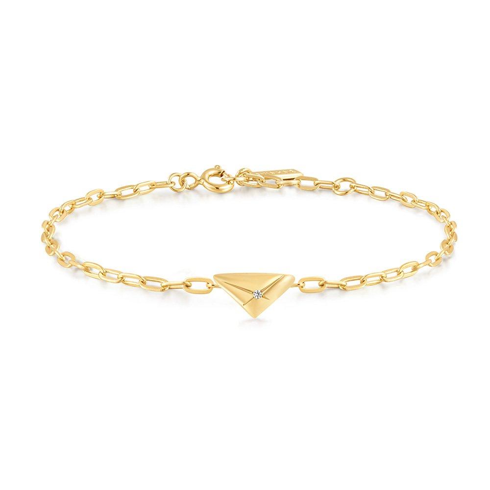 [Ania Haye] Triangle Kiss 925 Silver Bracelet B059-01G