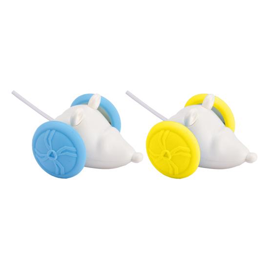 Interactive Cat Toys for Indoor Cats Electric Automatic Mouse Toy with Light-up Tail Cat Chasing Toy with Remote Control
