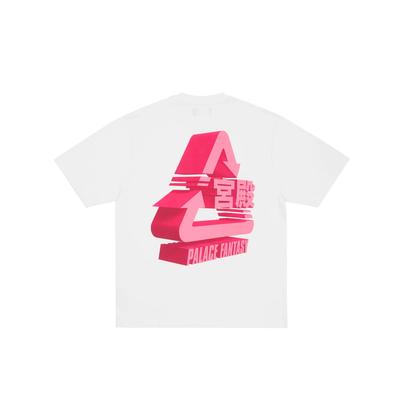 Palace X Sci-Fi Fantasy Collaboration Ss25 Drop4 Sci-Fi Fantasy Tri T-Shirt 3D Logo Print Comfortable Short Sleeve T-Shirt Unisex T-Shirt P28SFTS004
