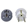 4.8MM German to European Plug Converter: 16A French Socket Adapter