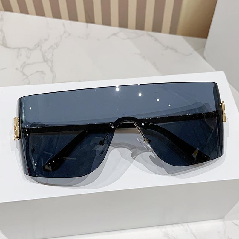 Miao Jia Y2k Frameless Sunglasses For Women Uv400 Sun Protection Fashion Accessories