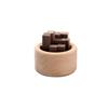 Wooden Essential Oil Diffuser Natural Car Air Freshener Aromatherapy Round Home Office Bedroom Decor Car Vent Fragrance Ornament