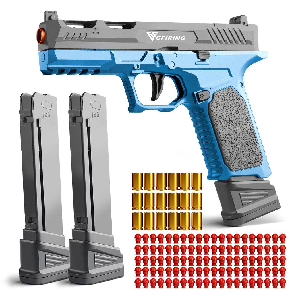 Hračka zbraň Měkké náboje Hračky Zbraň pro kluky Hračka Pěnový Blaster Vyhazování prázdných nábojnic Hračka Zbraň Pistole Dárky pro kluky a holky Věk