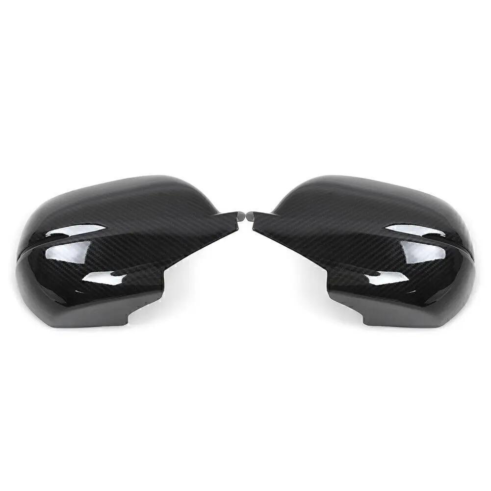 For Honda CRV CR-V 2017-2020 Car Rearview Side Mirror Cover Wing Cap Sticker Exterior Door Rear View Case Trim Carbon Fiber Auto