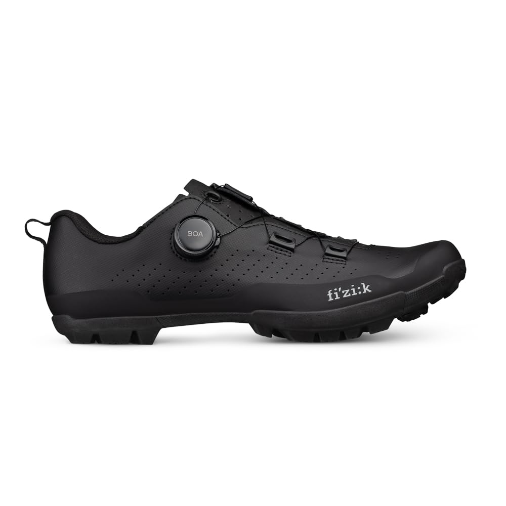Fizik Atlas Terra Driving Shoes, Black, Size B, 26.0 cm