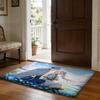 Floor Mat Soft Flannel Rug Non Slip Absorbent Mat for Bathroom Bedroom Home Decor Anime F Friend Hot Cute