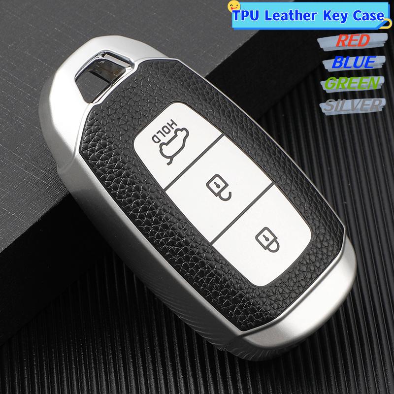 Husă pentru chei de mașină din TPU, cu acoperire completă, pentru Hyundai Santa I30 IX35 Encino KONA Solaris Azera Grandeur Elantra Accent Fe