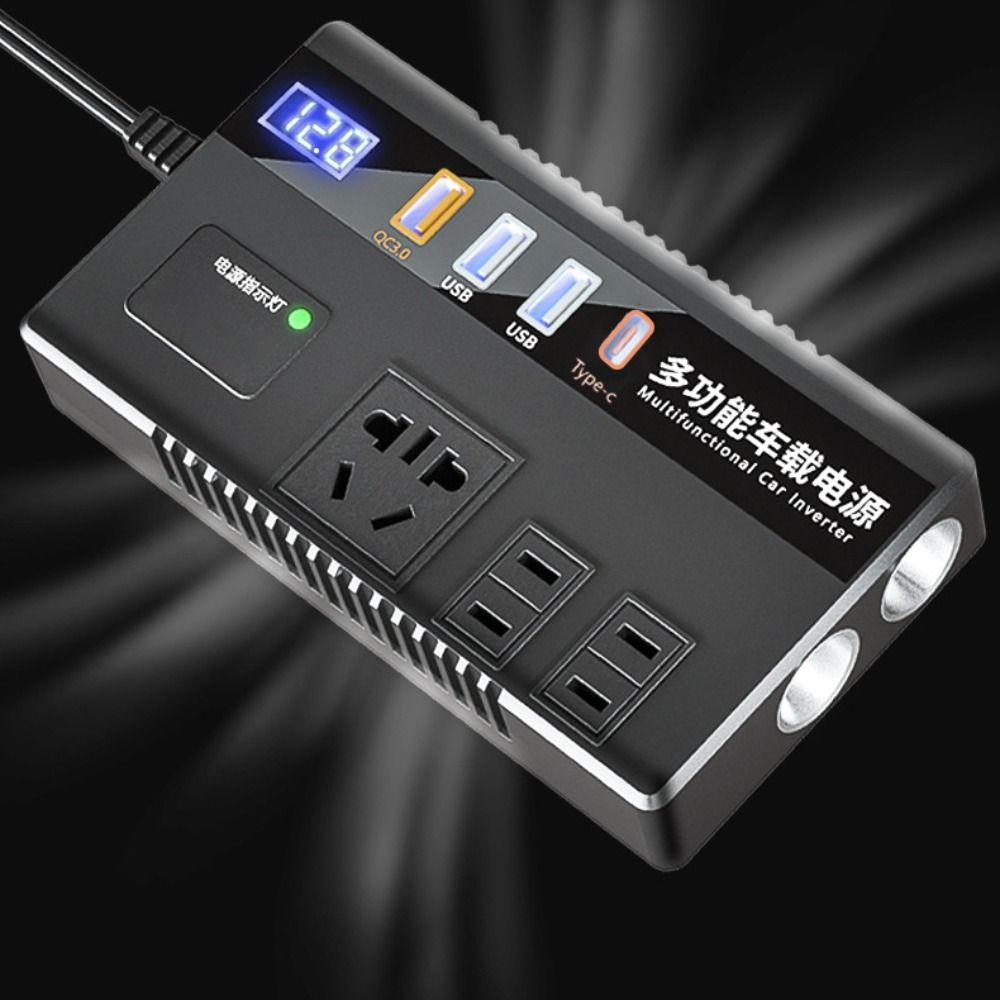 12V/24V To 220V Car Inverter Universal Car Power Converter Car Converter Socket  For Cars/trucks