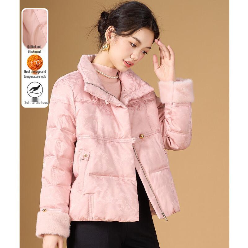 Meilanni Women s Floral Print Padded Winter Jacket XL