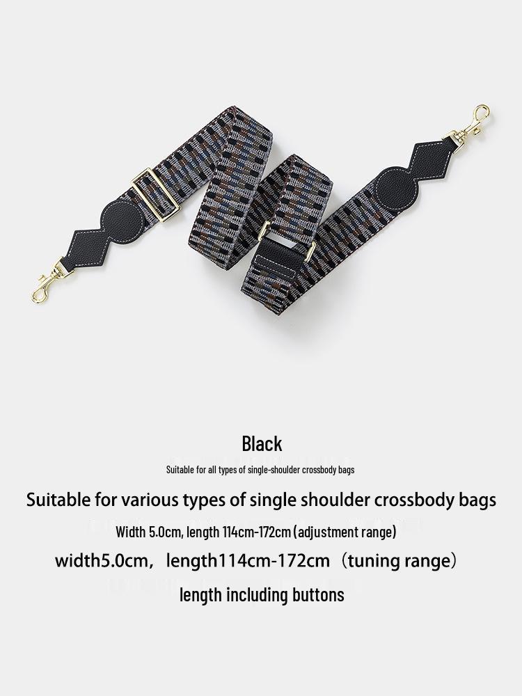 Adjustable Length Wide Shoulder Strap for European & American Style Crossbody Bags