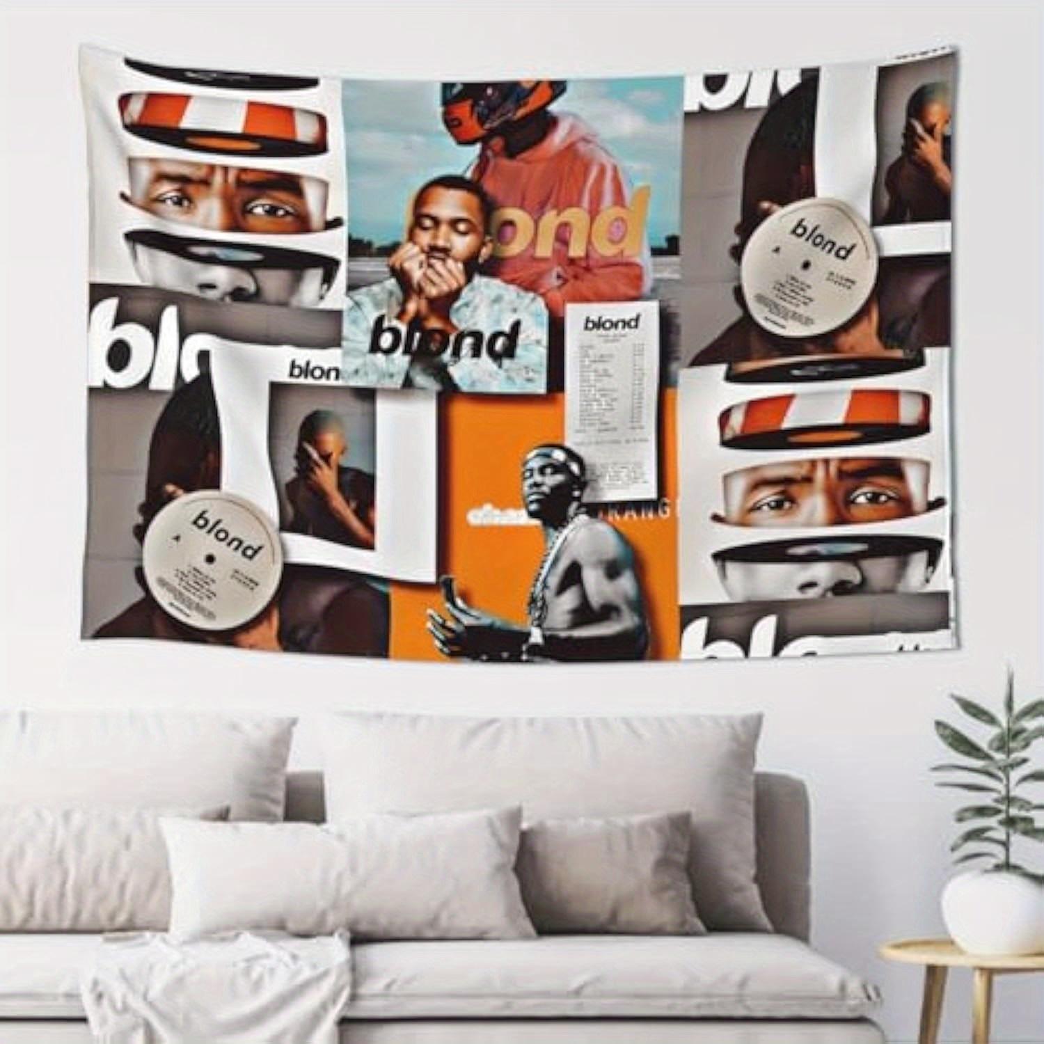 Modern Collage Tapestry Trendy Artistic and Visually Striking Wall Art for a Contemporary Decor Statement 74x94cm(29x37in)