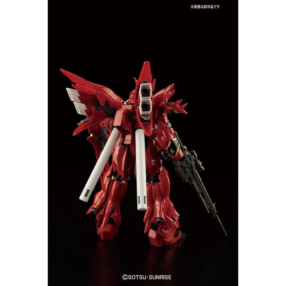 RG Gundam UC MSN-06S Sinanju 1/144 Scale Color-Coded Plastic Model Kit
