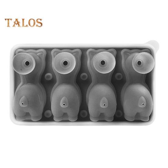 

Форма для льда из альпаки, силиконовая, не содержащая бисфенол-А, легкосъемная форма для мороженого, многоразовая форма для мыла и свечей, самодельная форма для мороженого для дома, кухни, путешествий, обедов чёрный