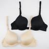 Dames Effen Kleur Converge Verstelbare BH Ademend Push Up Beugel BH BH Gezellige Borst Buis Top Bralette Vest