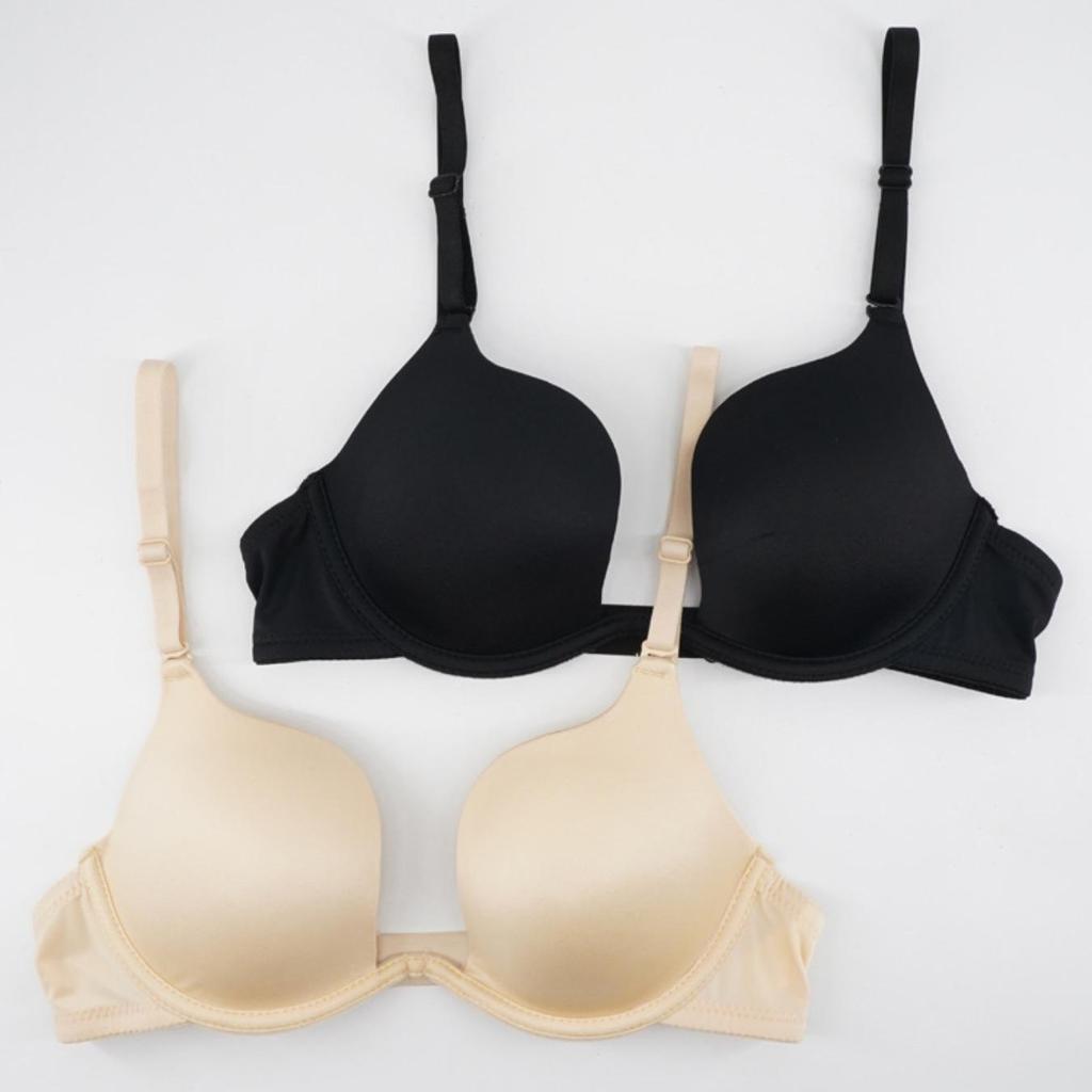 Dames Effen Kleur Converge Verstelbare BH Ademend Push Up Beugel BH BH Gezellige Borst Buis Top Bralette Vest