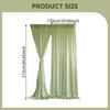 Backdrop Curtains 2 Panels Drapes Wedding Decoration for Festival Birthday