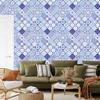 Wallpaper Imitation mosaic tiles and pattern for living room and bedroom 50x1000