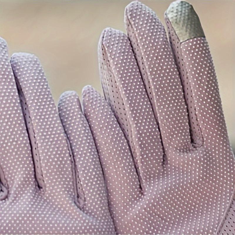 Elegante Spitzenhandschuhe - Dünne Spitzen-Sonnenschutz-Touchscreen-Atmungsaktive Kurze Fahrhandschuhe für Damen
