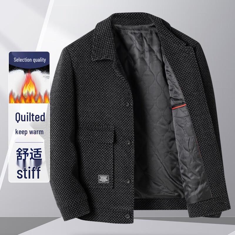 FAPAI.EC Men's Casual Insulated Jacket J340066207