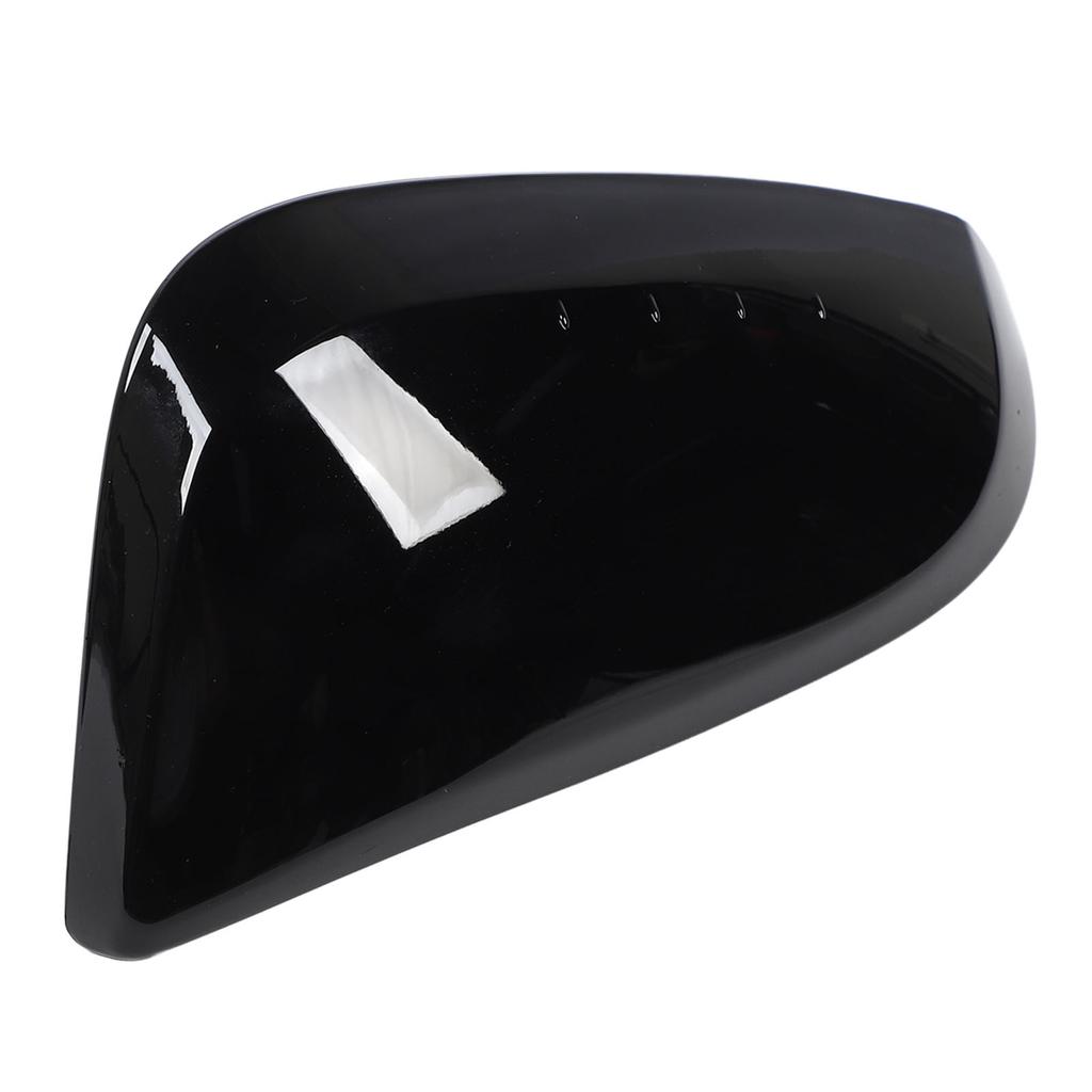 Side View Mirror Housing Cover Black Rear View Wing Mirror Cap Weather Resistant Replacement Mirror