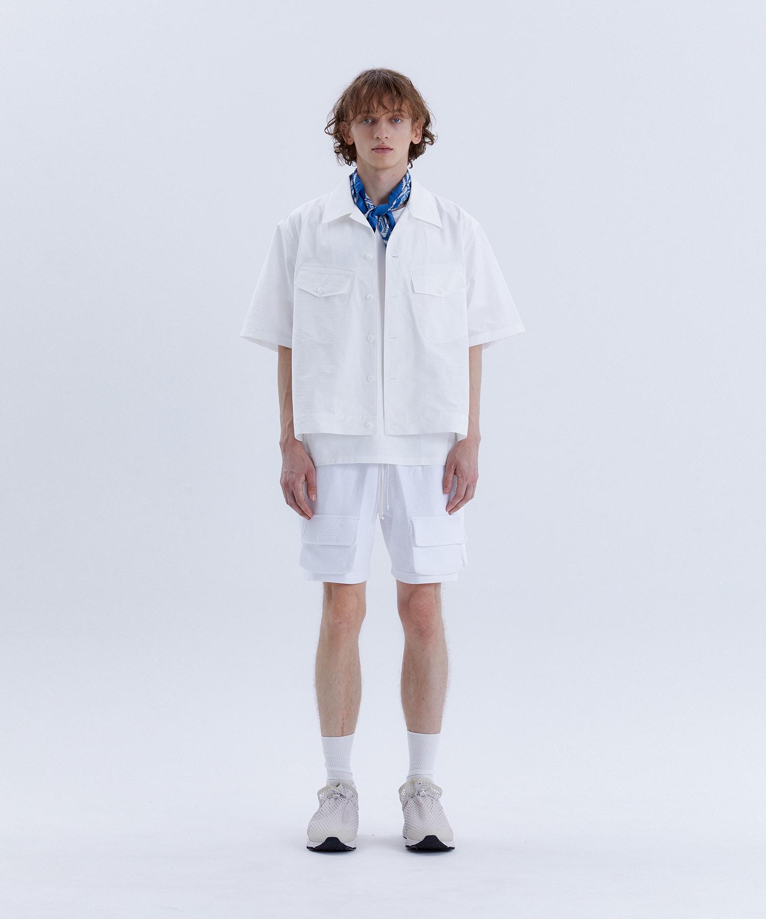 Gimyeong Half Shirt Jacket White 50