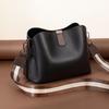 Bag Women's New Women's Bag Bucket Bag Messenger Bag Leather High-end Mother Shoulder Bag Bags