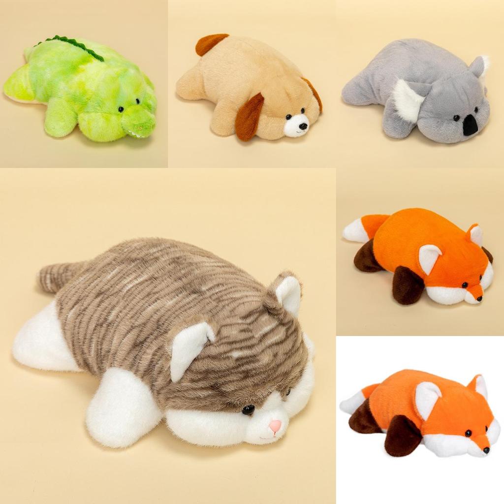 Koala Cartoon Fox Crocodile Plush Hug Pillow With Short Plush Material Gift For