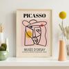 Abstract Picasso Woman Face Wall Art Andy Warhol Canvas Painting Nordic Posters And Prints Wall Pictures For Living Room Decor