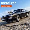 1:32 Warhorse Retro American Muscle Car Fast & Furious Exquisite Die-cast Simulation Car Model Toy & Gift for Boys Decoration