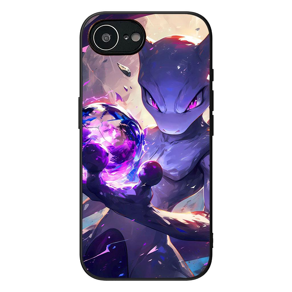 

for Samsung Galaxy A25 A37 A57 A12 A14 A50 A51 A70 A71 A72 A21S A04 M15 Note 20 9 8 10 Case Mewtwo P-Pokemons Mew P-Pikachus Galaxy A04s