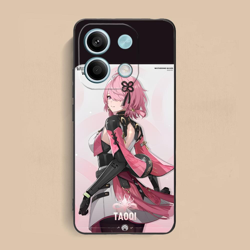 

Wuthering Waves Taoqi Mobile Phone Case for Xiaomi Redmi 15 14 13 12 A5 3 2 1 C Plus 4G 5G Colorful Printing Cover Pretty Cover redmi 15