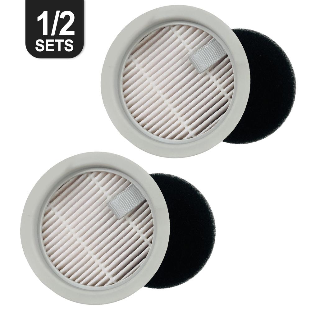 1/2 Pcs For TROUVER SOLO 10 / For TROUVER POWER 11 Pro /11 /12 /12 Pro HEPA Filter Vacuum Cleaner Accessories Spare To Replace