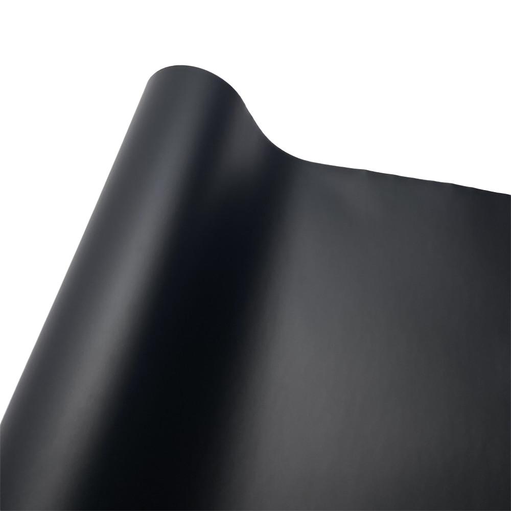 Black Matte Car Vinyl Film Self-adhesive Auto Motorcycle Body Wrapping Film Matt Black Wrap Vinyl Air Release Car Accessories 10X152 CM