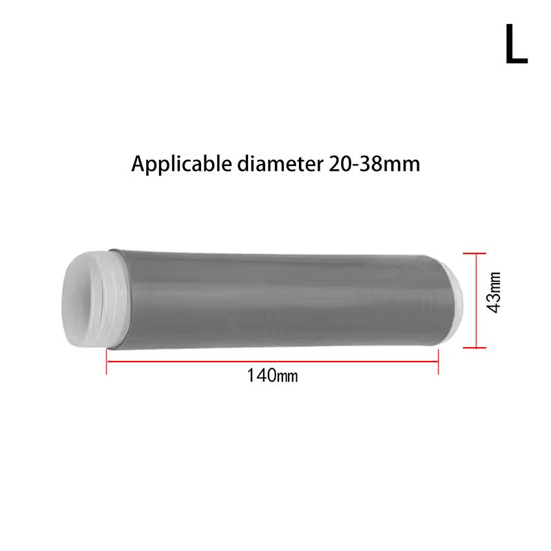 

Изоляционный рукав для ручек сковородок, резиновый рукав для железных плит, рукава для ручек сковородок из нержавеющей стали, аксессуары для кухонных инструментов L