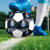 1PC FCP Size 5 Soccer Ball PrahaIndoor Soccer Ball Colorful All Ages Machine Stitched PVC Competition Ready Durable High-Bounce