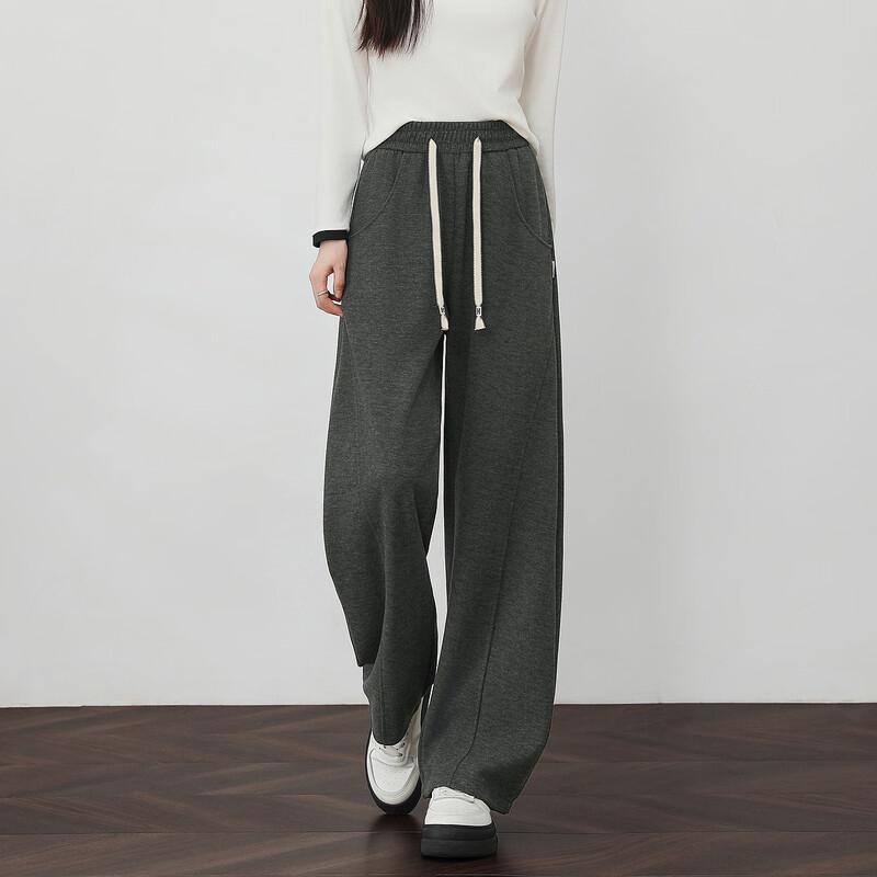 Demana Women's Winter Cloud Comfort High-Waist Relaxed Casual Pants