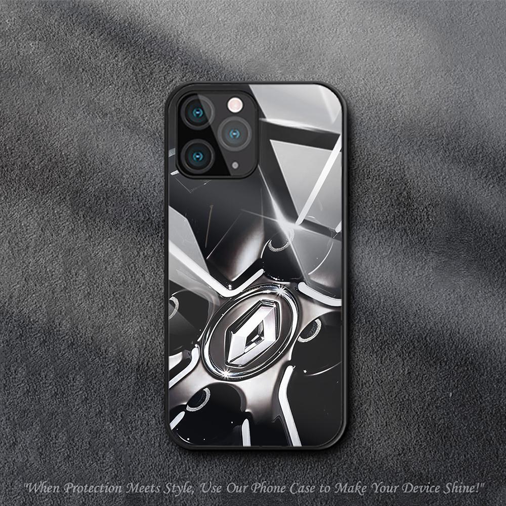 Super Cars Renault Case For iPhone Samsung Galaxy Redmi Note S 17 16 15 14 13 20 24 25 54 Pro Max Ultra Fe Air Tempered Glass Cover