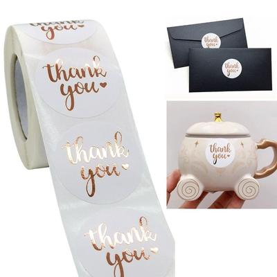 Geschenkverpackung Paket Hochzeitsdeko Papieraufkleber Danke Klebeetikett Siegelaufkleber