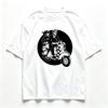 Unisex Casual Short Sleeve Tee Modal Soft Fabric Retro Scooter Couple Graphic Print Loose Oneck Streetwear Daily Tops