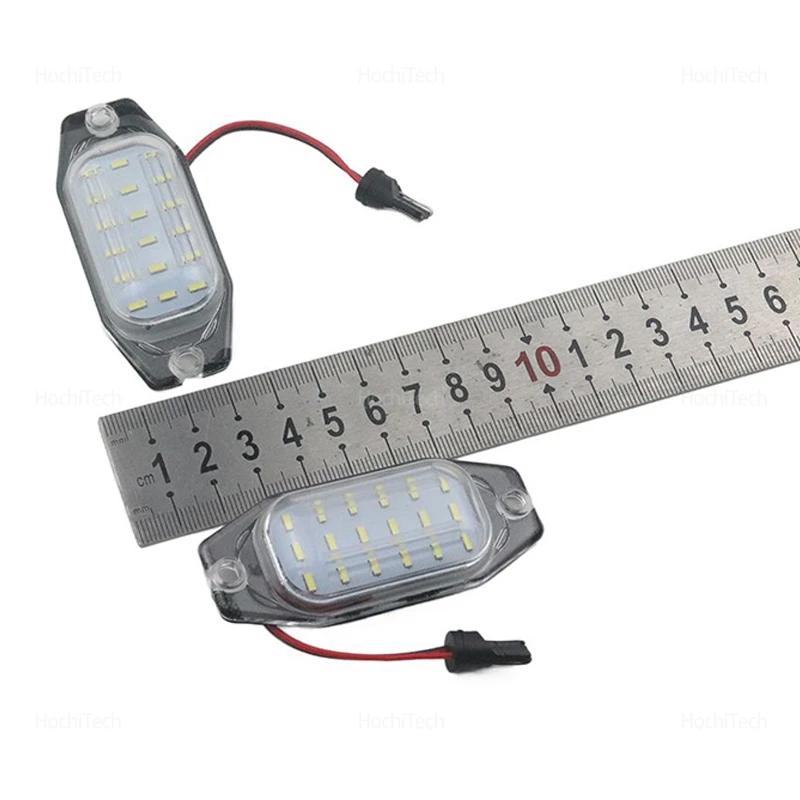 LED License Plate Light for Toyota Prado 2010-2016 FJ Cruiser for Lexus LX450 1996-1998 White Error Free Number Plate Lamp