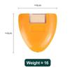 Durable Plastic Triangular Chalk Wheel Removable DIY Marking Chalk Wheel Mini Tailor Chalk Sewing Tool