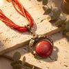 Vintage Bohemian Necklace Alloy Multilayer Necklace Creative Gift Rope Chain Necklace