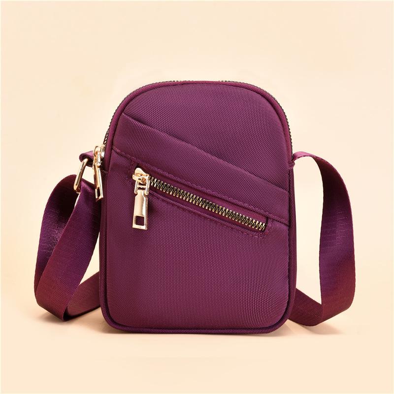 Large Casual Nylon Shoulder Phone Bag