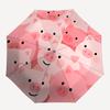 1 pièce Porcelet Ferme Parapluie Pliant à Ouverture/Fermeture Automatique Mode avec 8 Baleines, Coupe-Vent Portable, Usage Quotidien144
