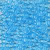 "100 Pcs Large Hole Transparent Frosted Barrel Beads - Colored Onion Powder Plastic Pony Beads for Dreadlocks and Wigs"
